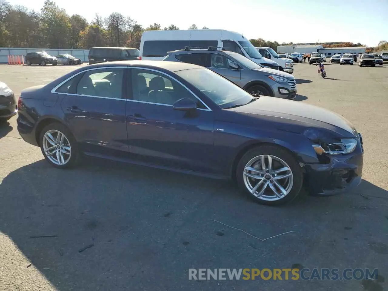4 Photograph of a damaged car WAUDNAF42LA050218 AUDI A4 2020