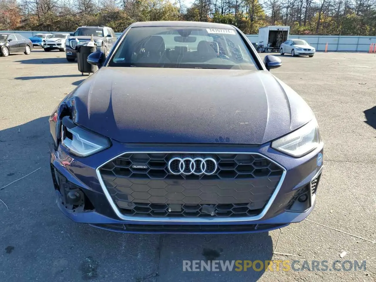 5 Photograph of a damaged car WAUDNAF42LA050218 AUDI A4 2020