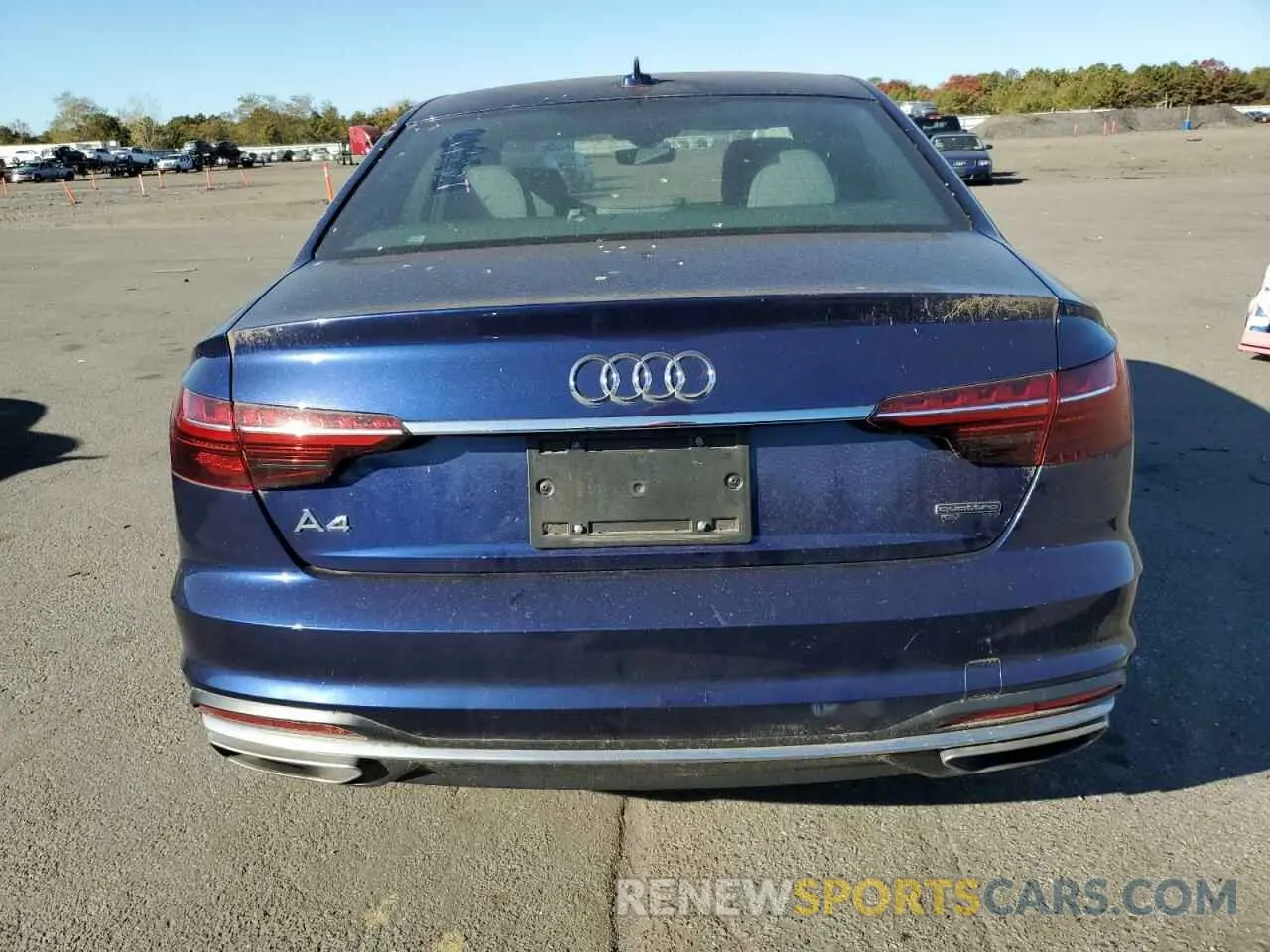 6 Photograph of a damaged car WAUDNAF42LA050218 AUDI A4 2020