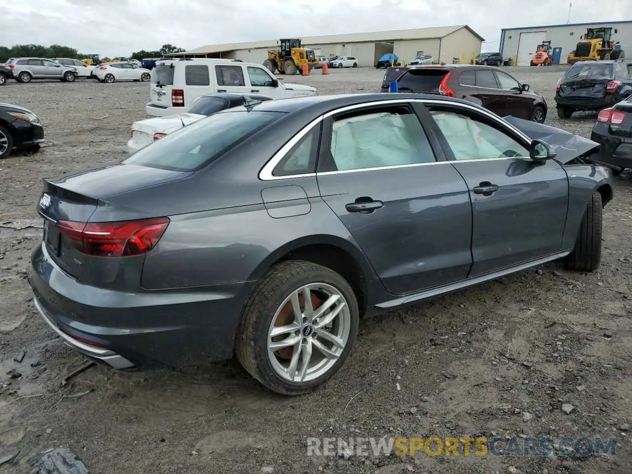 3 Photograph of a damaged car WAUDNAF46LA046544 AUDI A4 2020