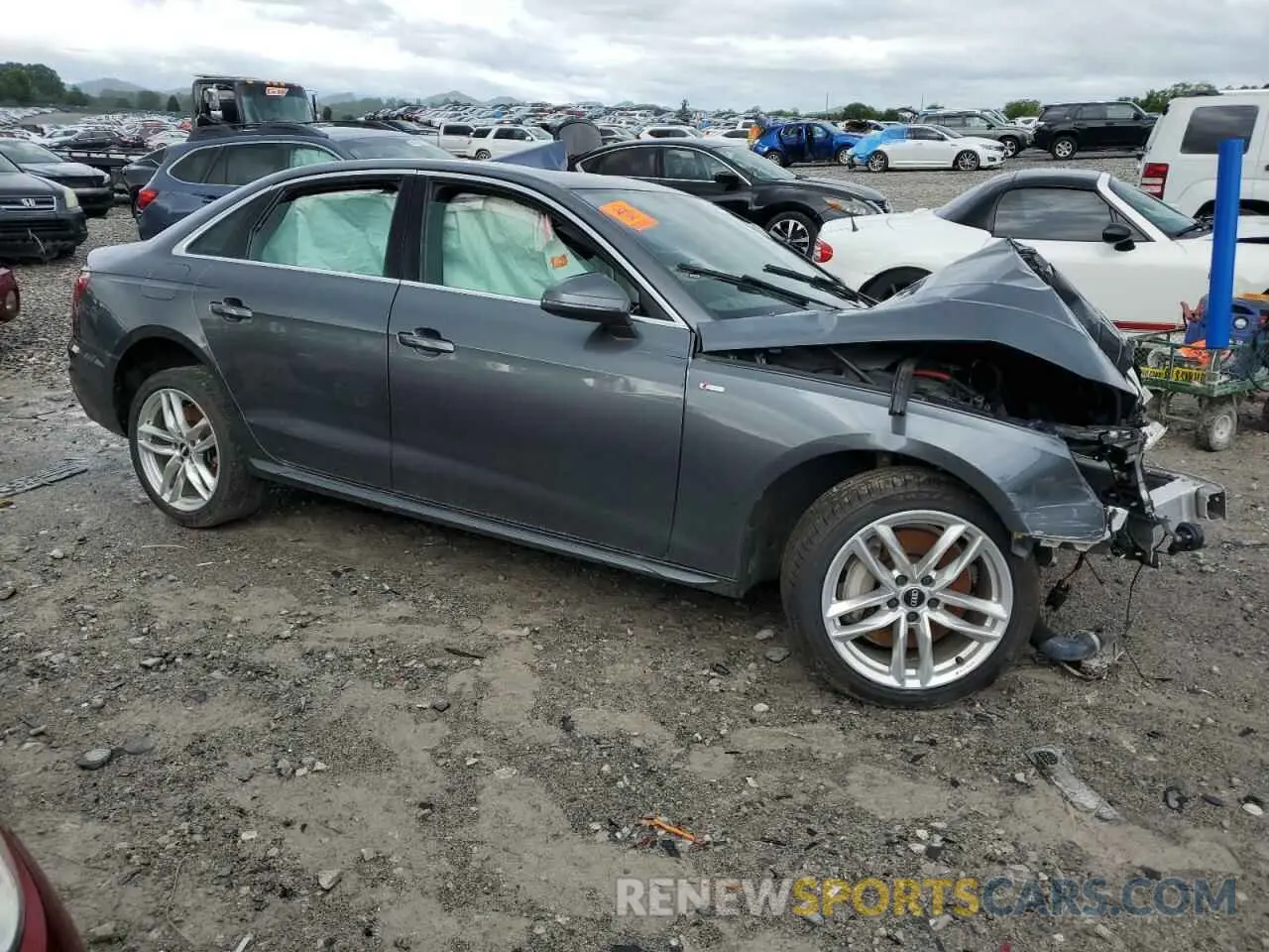 4 Photograph of a damaged car WAUDNAF46LA046544 AUDI A4 2020