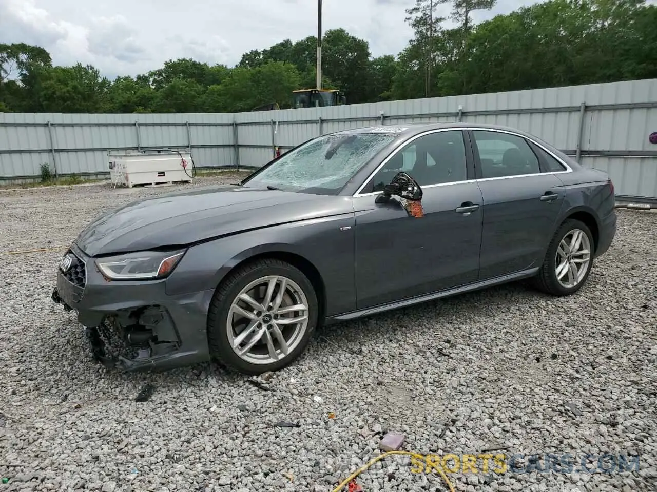 1 Photograph of a damaged car WAUDNAF47LA058444 AUDI A4 2020