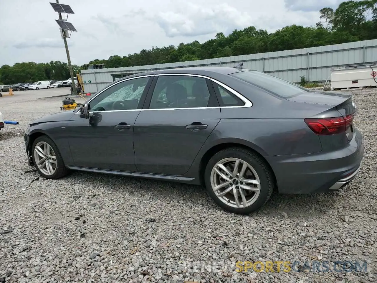 2 Photograph of a damaged car WAUDNAF47LA058444 AUDI A4 2020