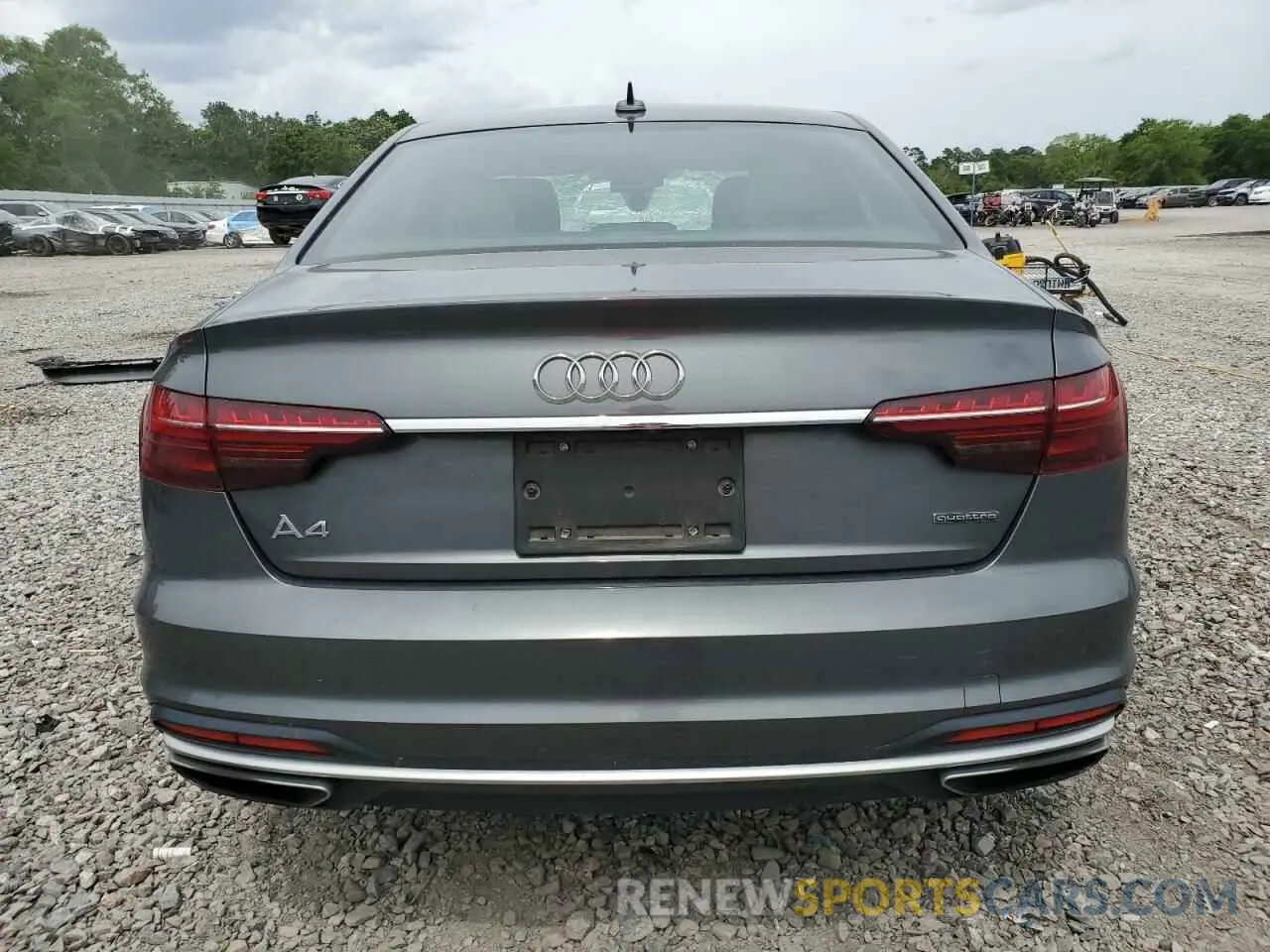 6 Photograph of a damaged car WAUDNAF47LA058444 AUDI A4 2020