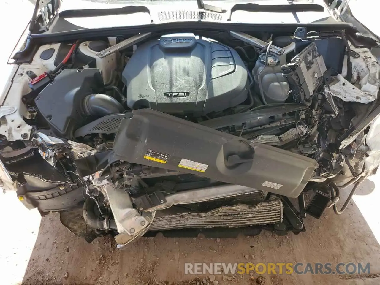 11 Photograph of a damaged car WAUDNAF47LN008328 AUDI A4 2020