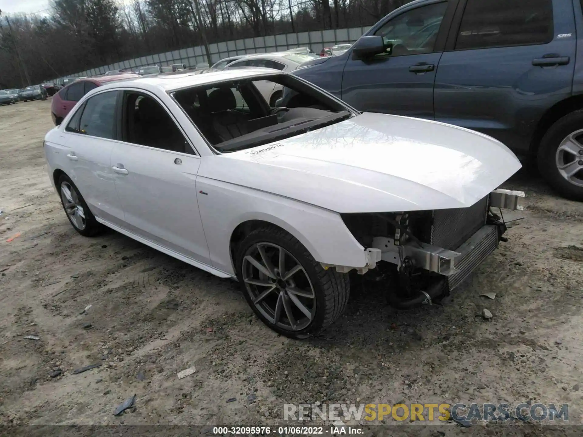 1 Photograph of a damaged car WAUDNAF48LA064382 AUDI A4 2020