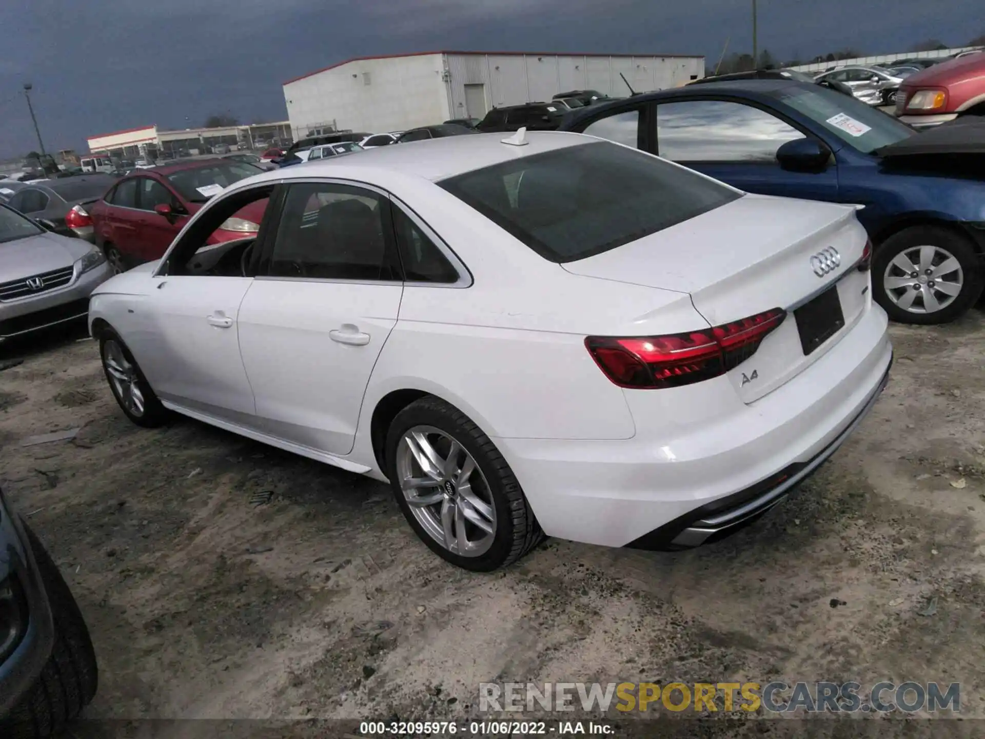 3 Photograph of a damaged car WAUDNAF48LA064382 AUDI A4 2020