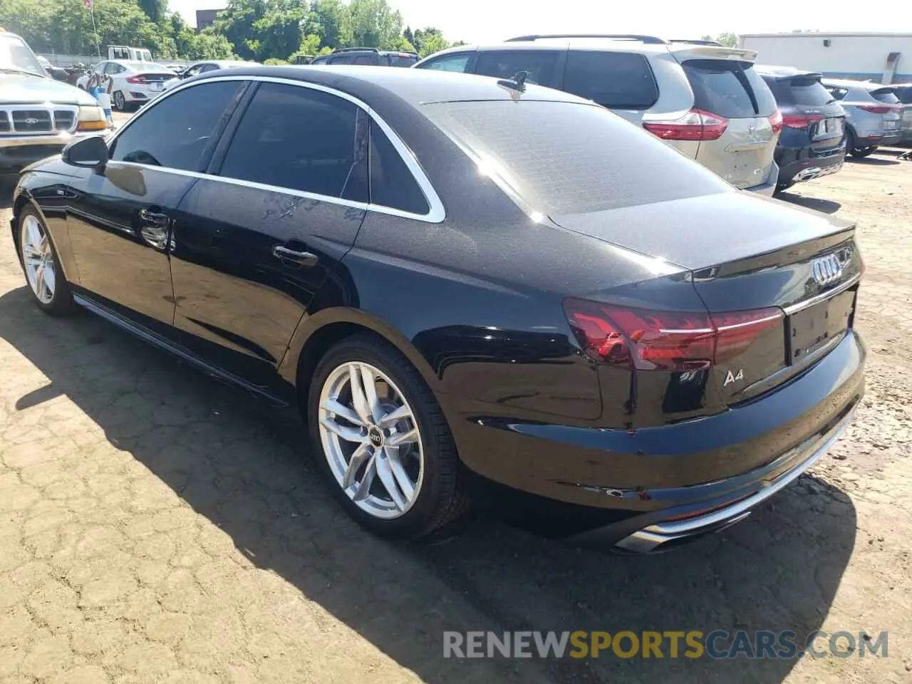 2 Photograph of a damaged car WAUDNAF4XLA071284 AUDI A4 2020