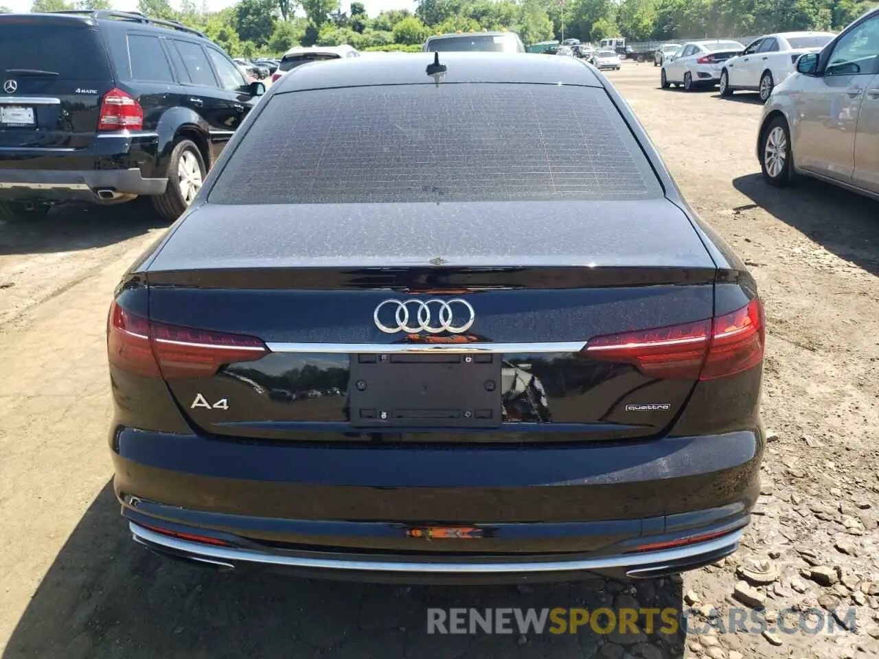6 Photograph of a damaged car WAUDNAF4XLA071284 AUDI A4 2020