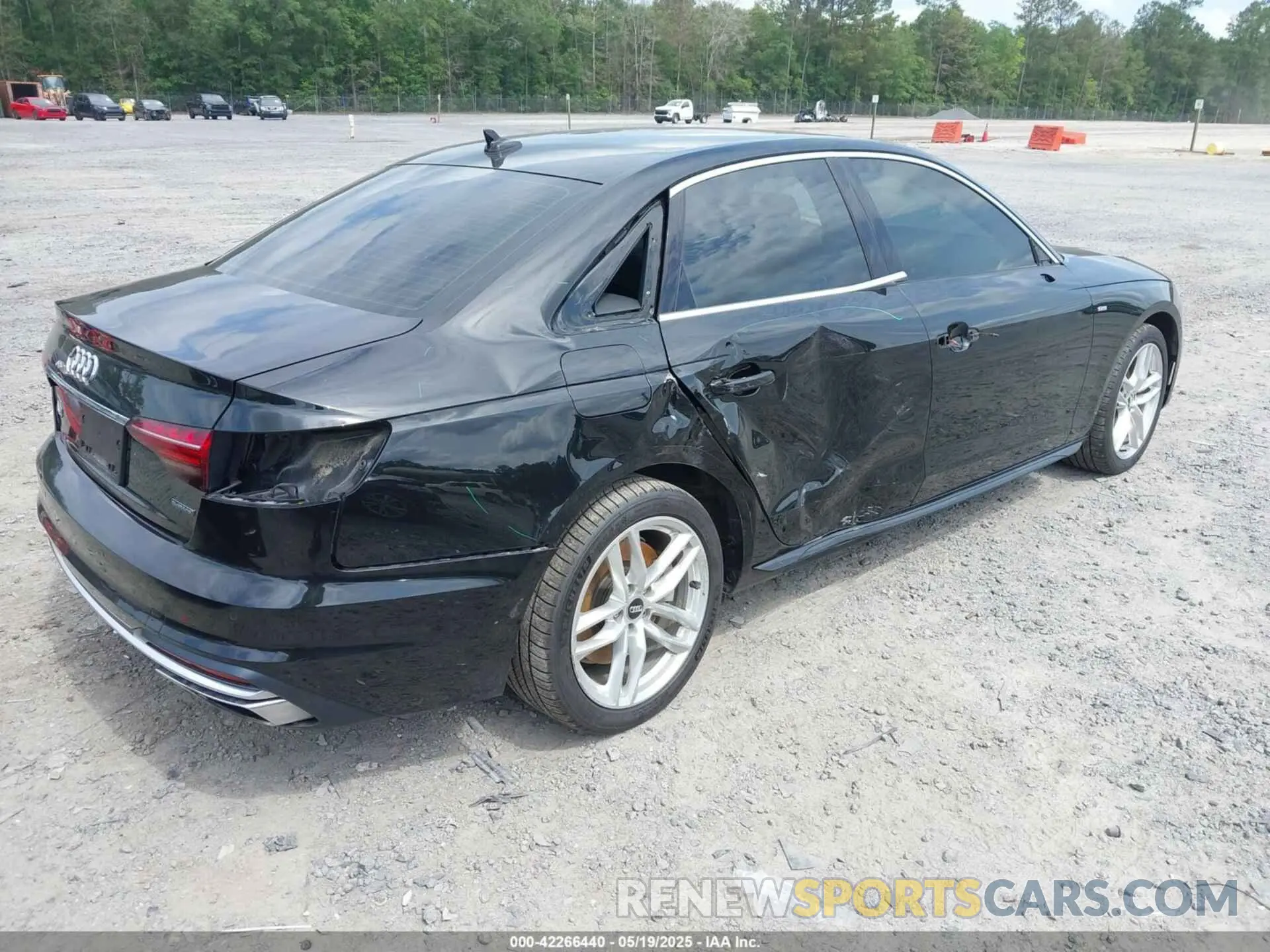 4 Photograph of a damaged car WAUENAF40LA062033 AUDI A4 2020