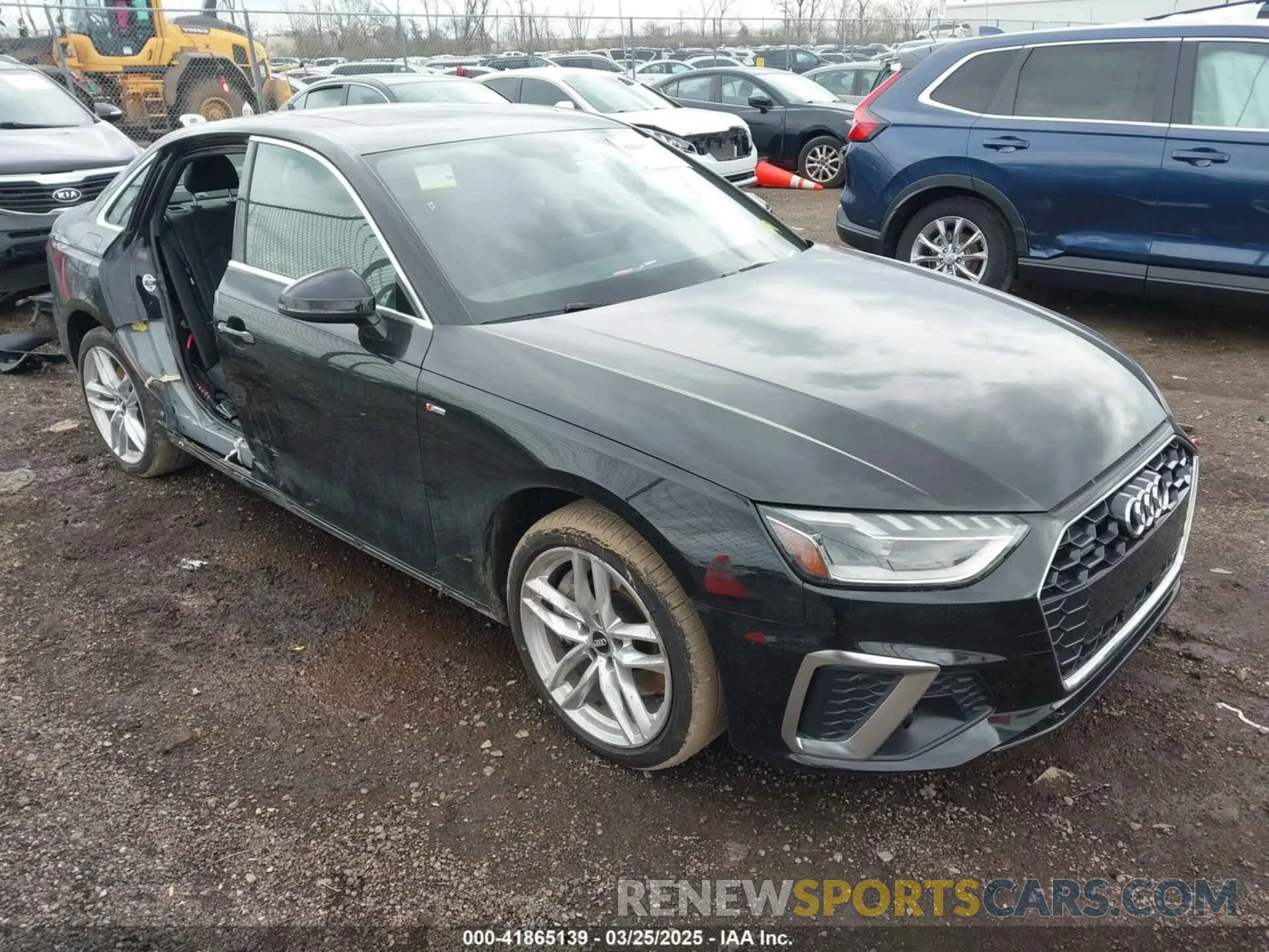 1 Photograph of a damaged car WAUENAF41LA039182 AUDI A4 2020