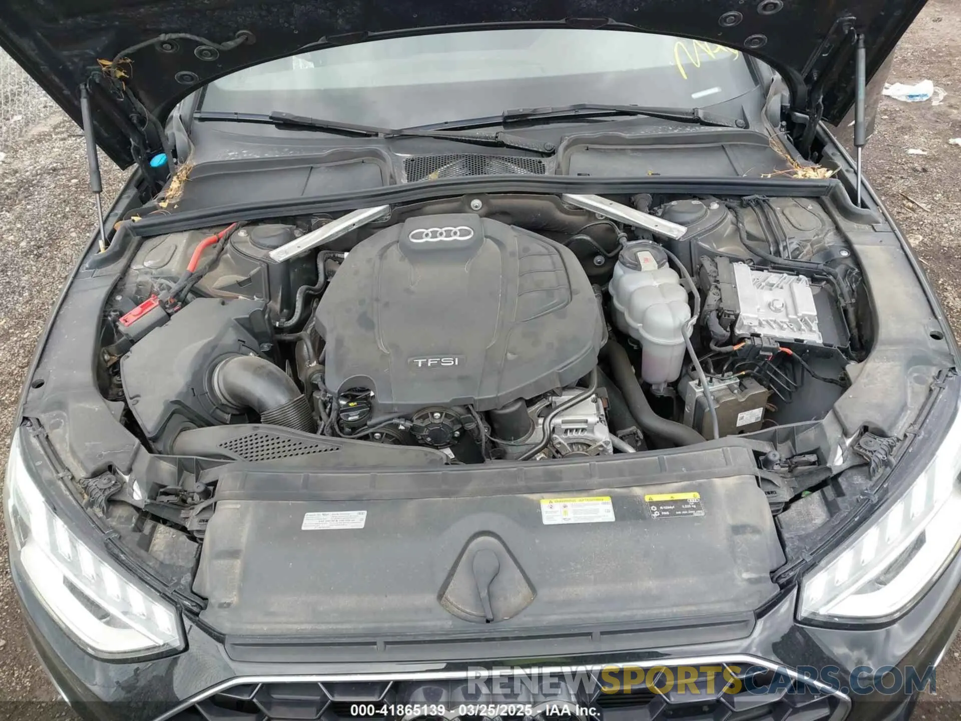 10 Photograph of a damaged car WAUENAF41LA039182 AUDI A4 2020