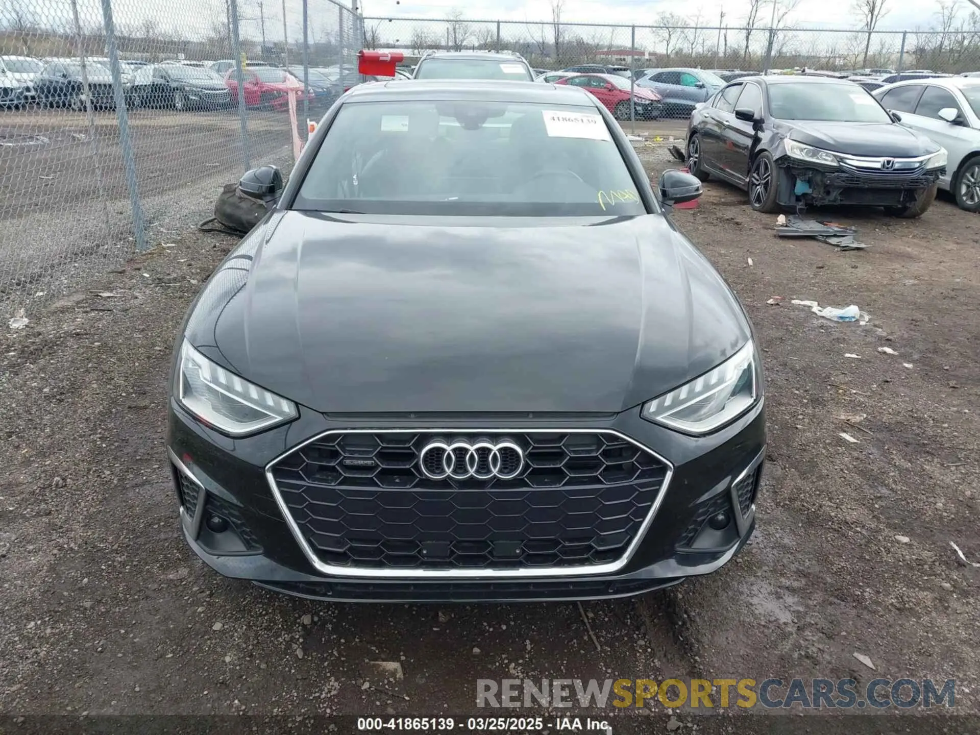 13 Photograph of a damaged car WAUENAF41LA039182 AUDI A4 2020