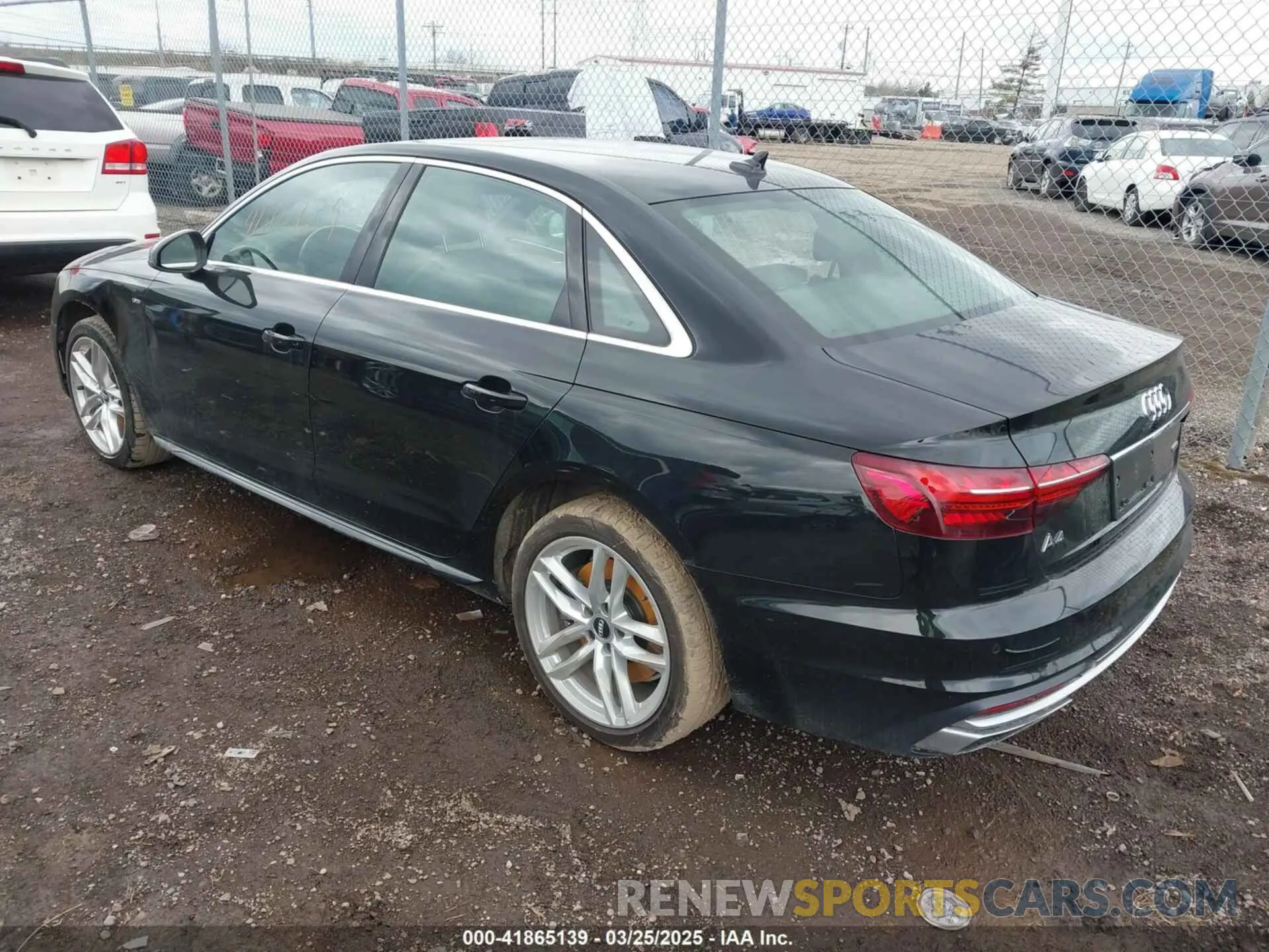 3 Photograph of a damaged car WAUENAF41LA039182 AUDI A4 2020