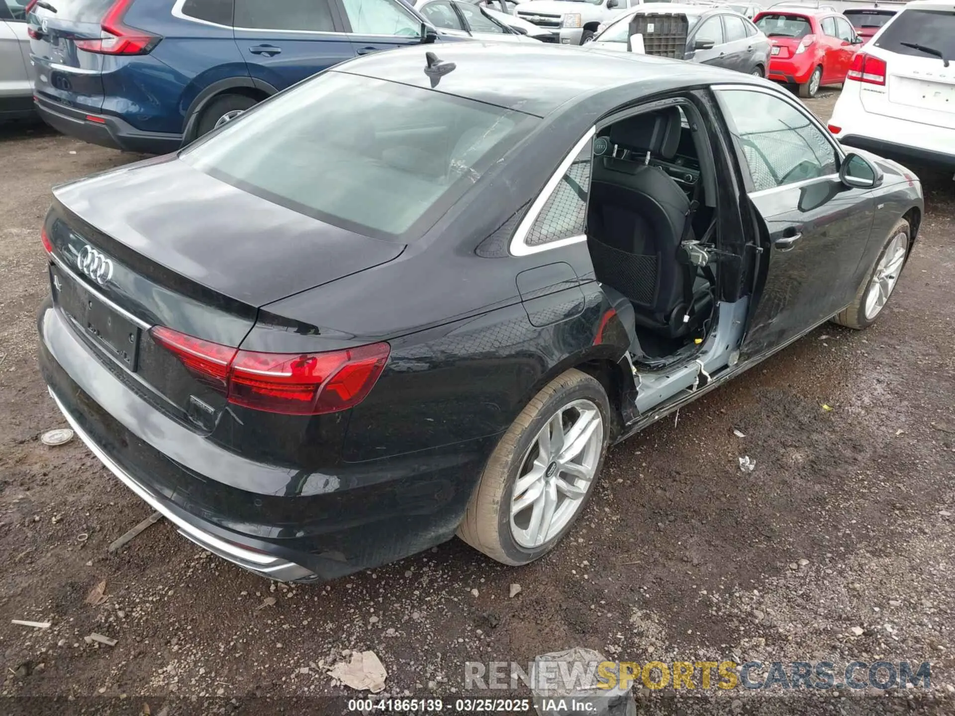 4 Photograph of a damaged car WAUENAF41LA039182 AUDI A4 2020