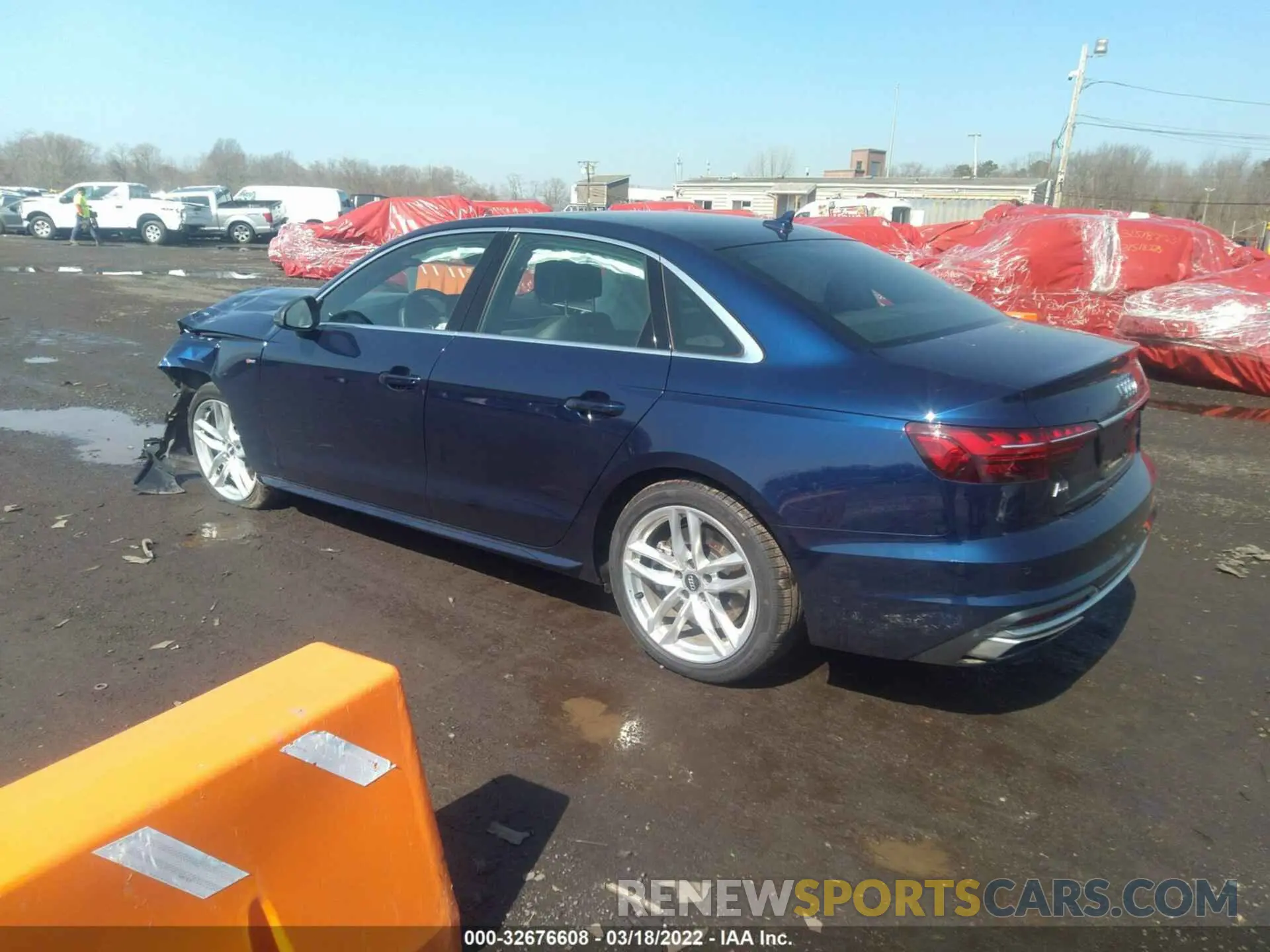 3 Photograph of a damaged car WAUENAF41LA040526 AUDI A4 2020