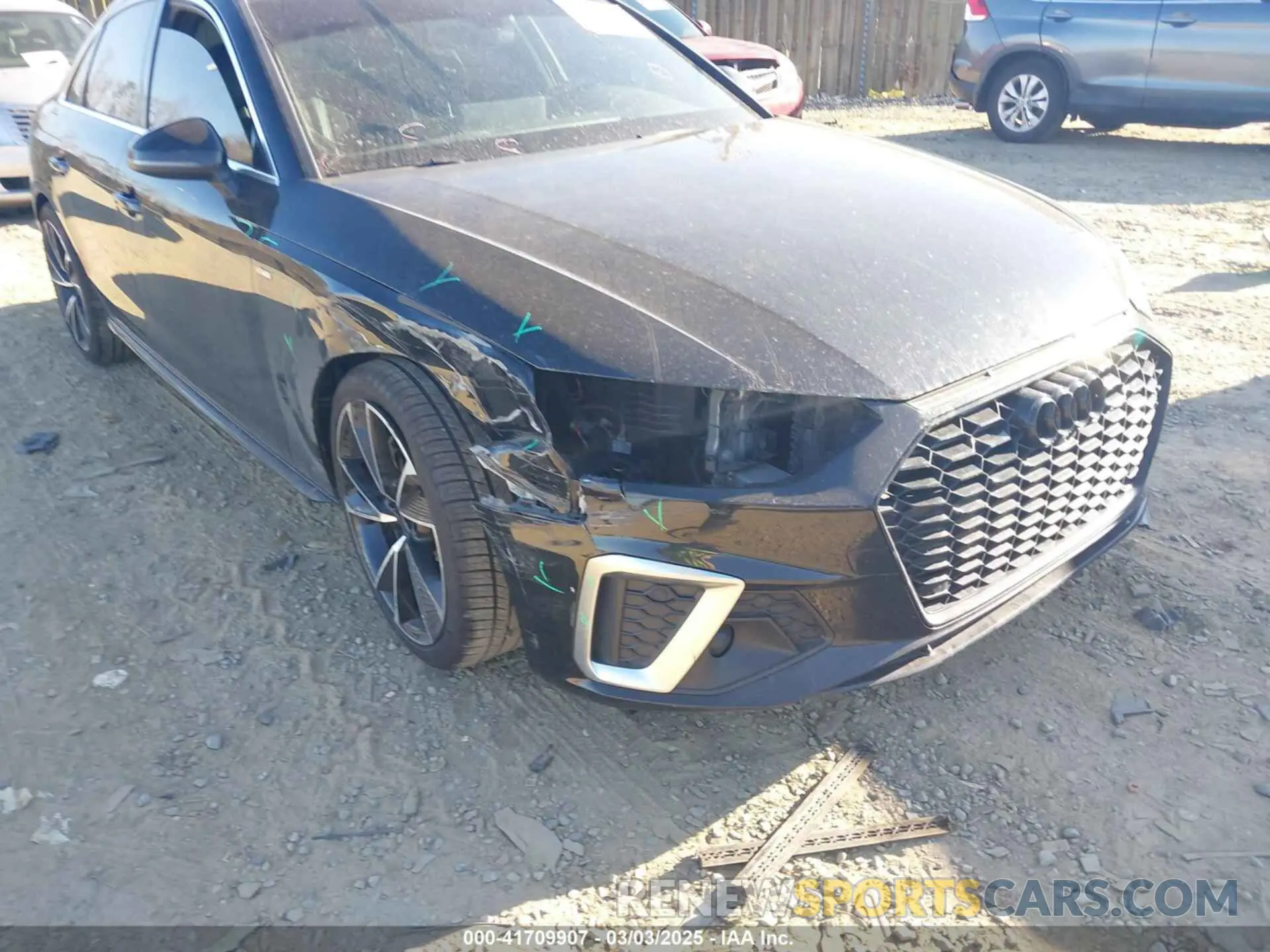 6 Photograph of a damaged car WAUENAF41LA042504 AUDI A4 2020