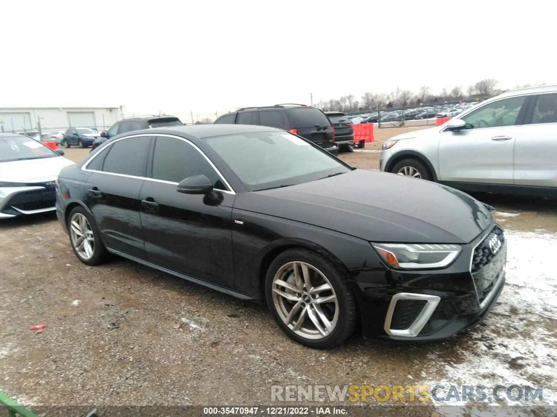 1 Photograph of a damaged car WAUENAF41LA045919 AUDI A4 2020