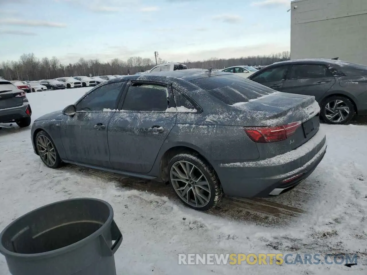 2 Photograph of a damaged car WAUENAF42LN007883 AUDI A4 2020