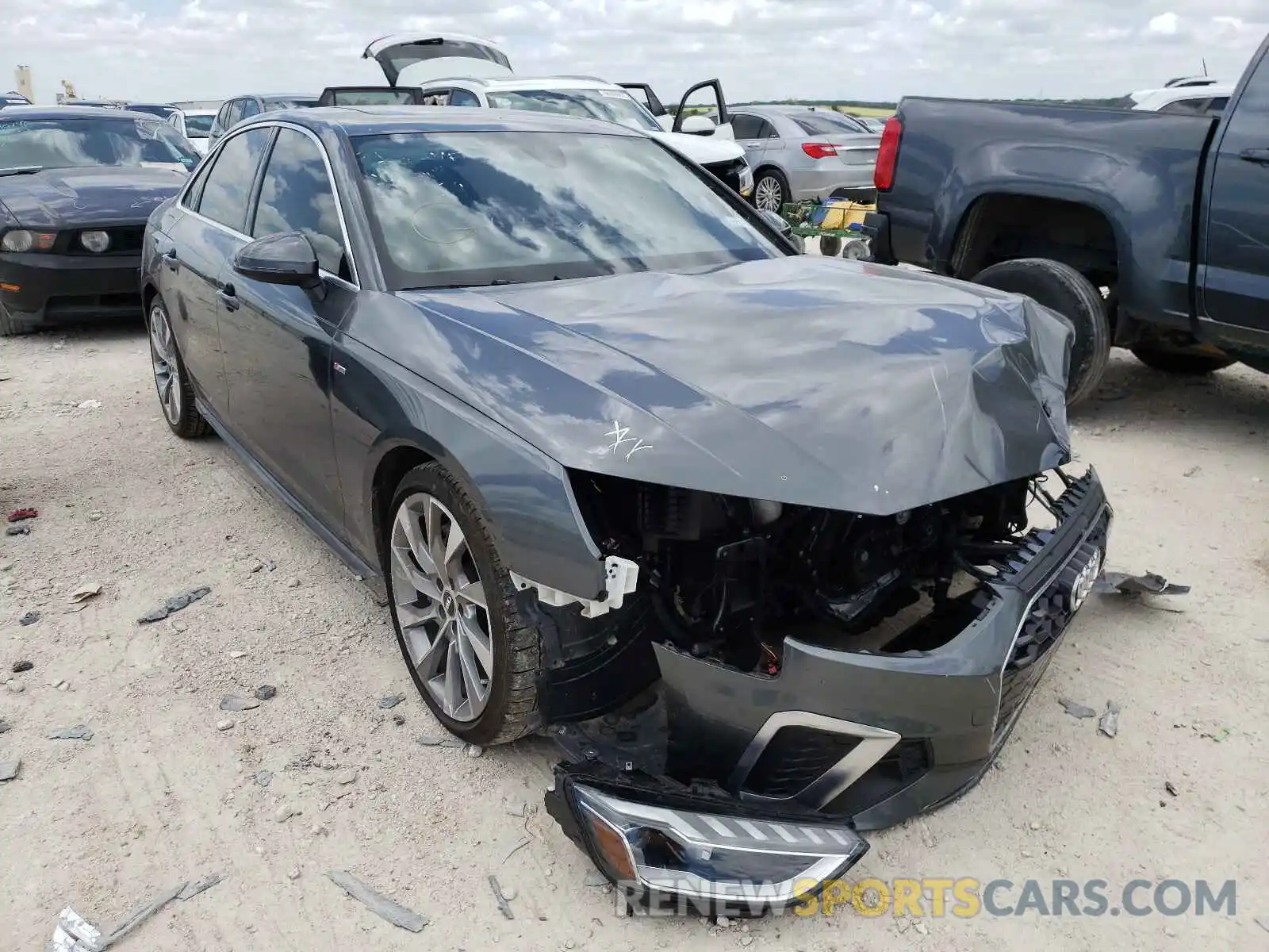 1 Photograph of a damaged car WAUENAF43LA065072 AUDI A4 2020