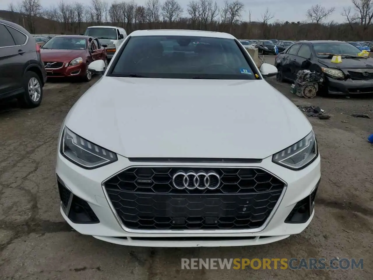 5 Photograph of a damaged car WAUENAF45LN005058 AUDI A4 2020