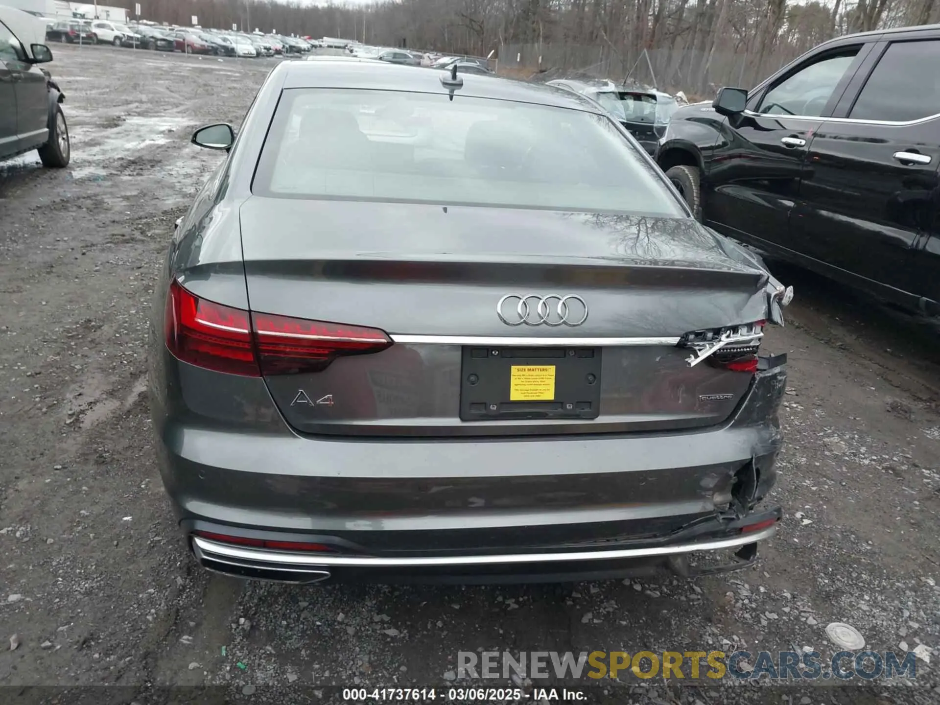 16 Photograph of a damaged car WAUENAF46LN005005 AUDI A4 2020