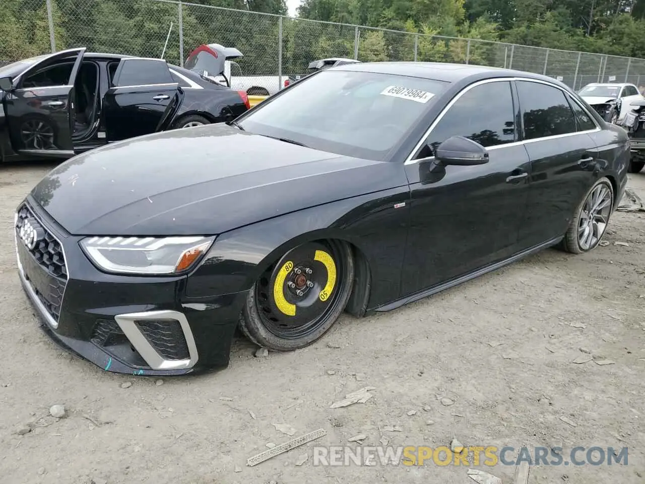 1 Photograph of a damaged car WAUENAF46LN009295 AUDI A4 2020
