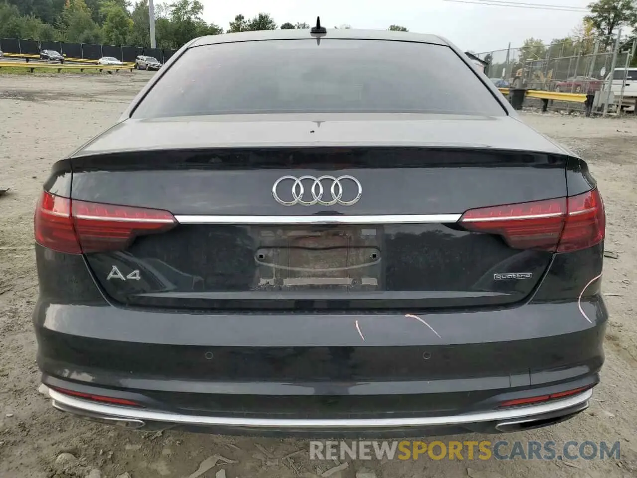 6 Photograph of a damaged car WAUENAF46LN009295 AUDI A4 2020
