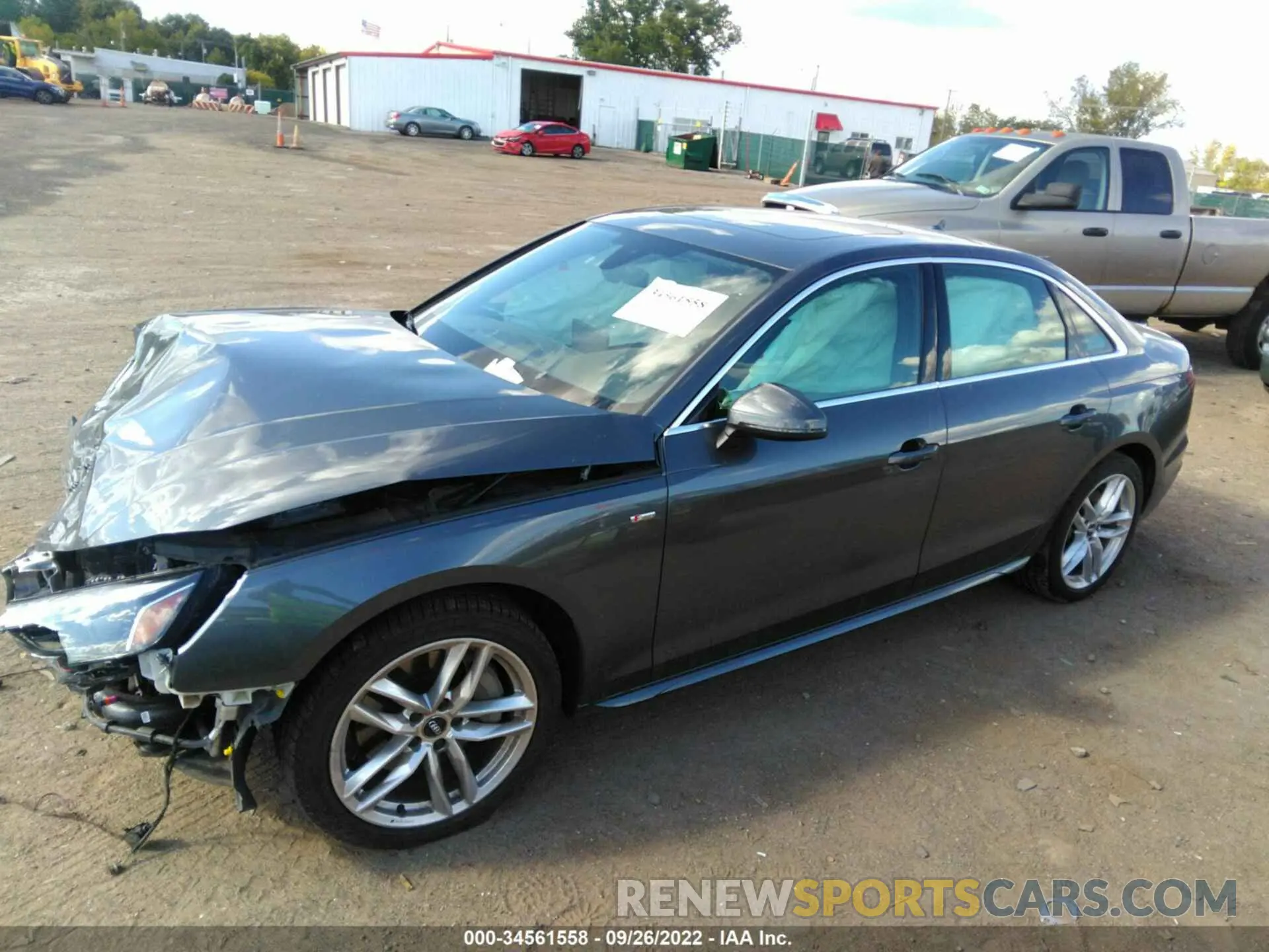 2 Photograph of a damaged car WAUENAF48LN005314 AUDI A4 2020