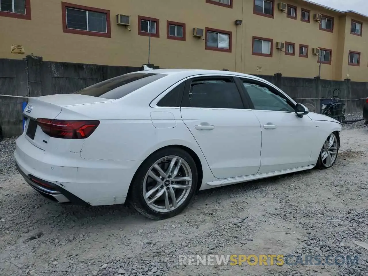 3 Photograph of a damaged car WAUENAF48LN010478 AUDI A4 2020