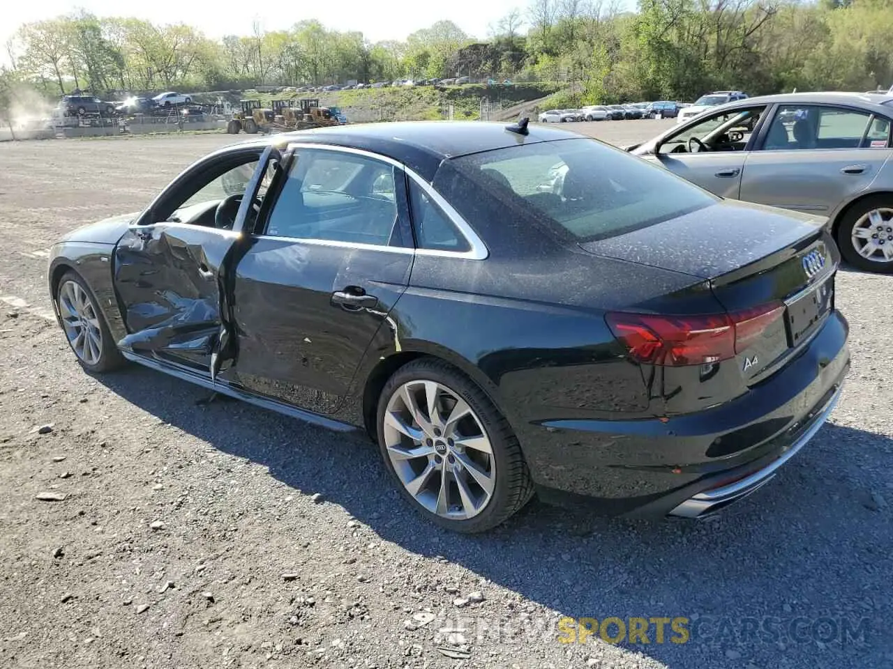 2 Photograph of a damaged car WAUENAF49LN003717 AUDI A4 2020