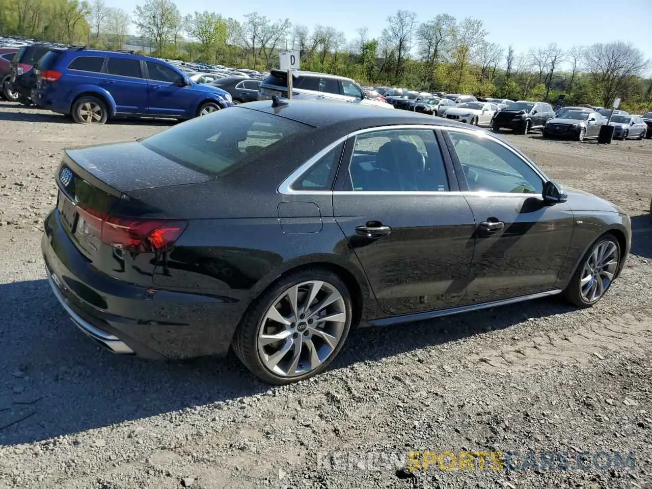3 Photograph of a damaged car WAUENAF49LN003717 AUDI A4 2020