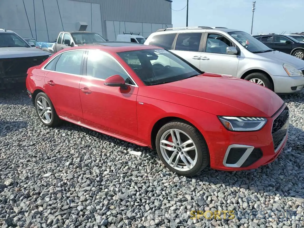 4 Photograph of a damaged car WAUFNAF42LA040801 AUDI A4 2020