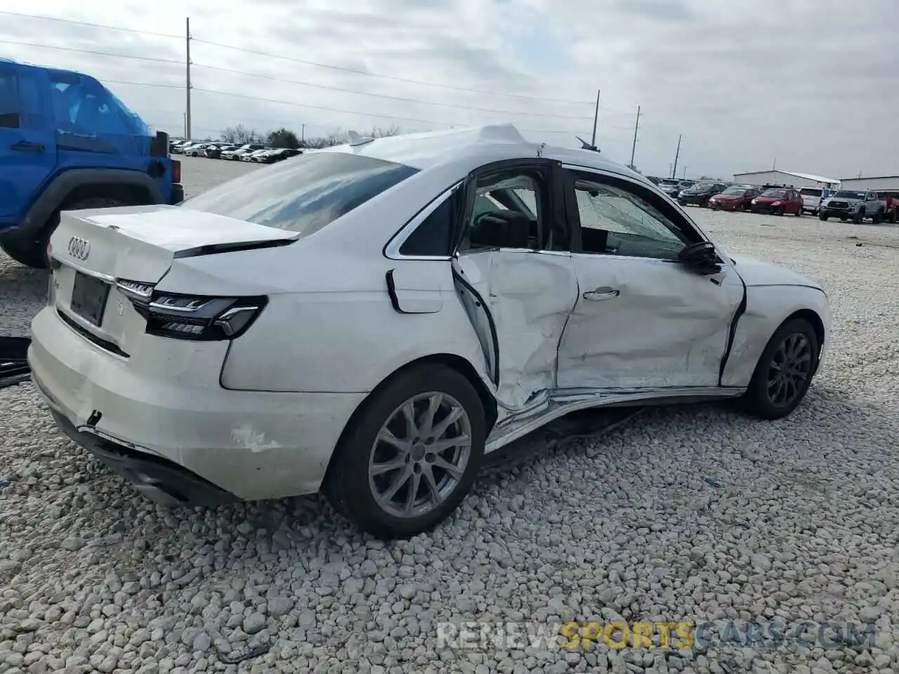 3 Photograph of a damaged car WAUGMAF40LN010356 AUDI A4 2020