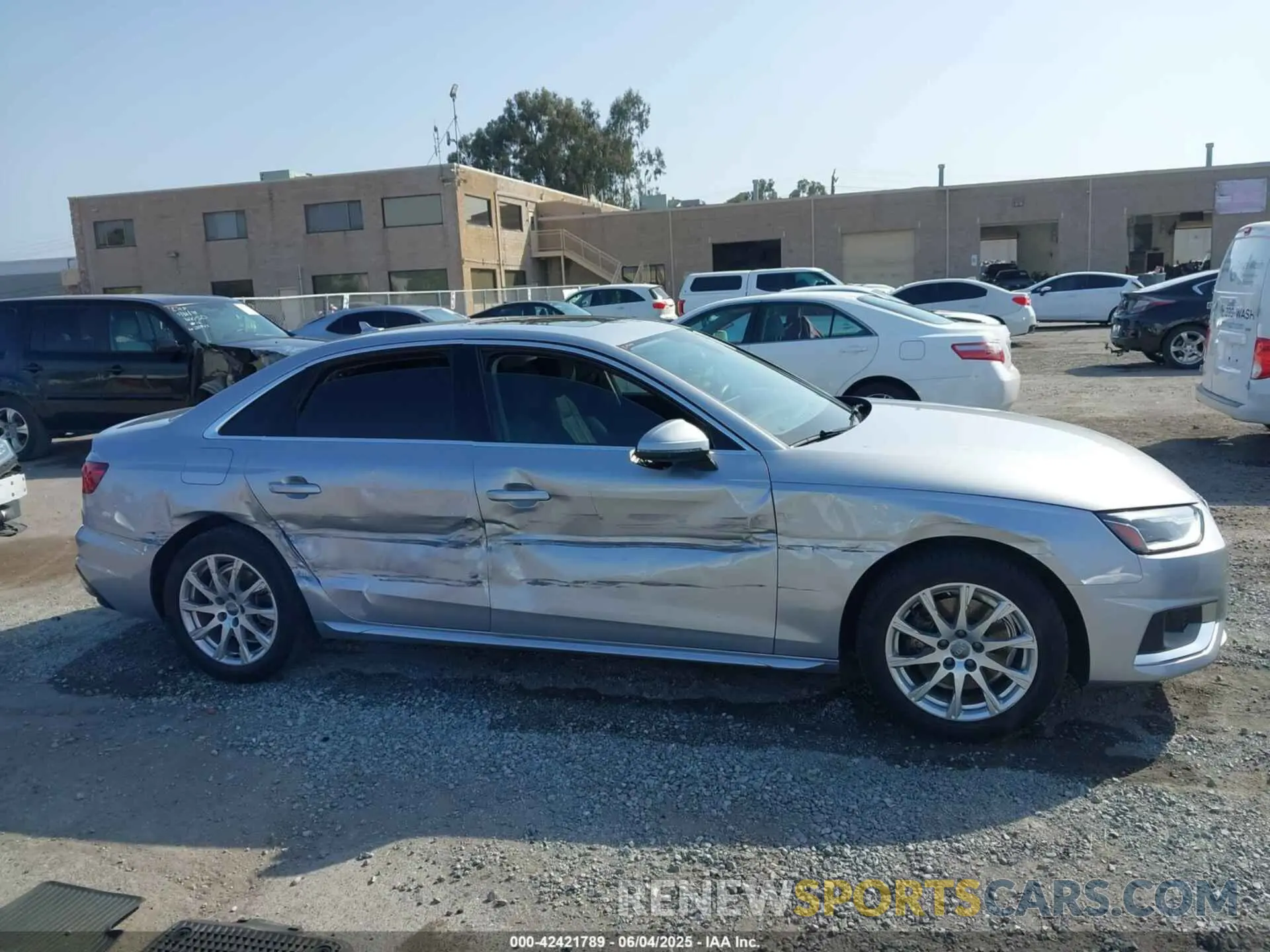 13 Photograph of a damaged car WAUGMAF40LN012785 AUDI A4 2020