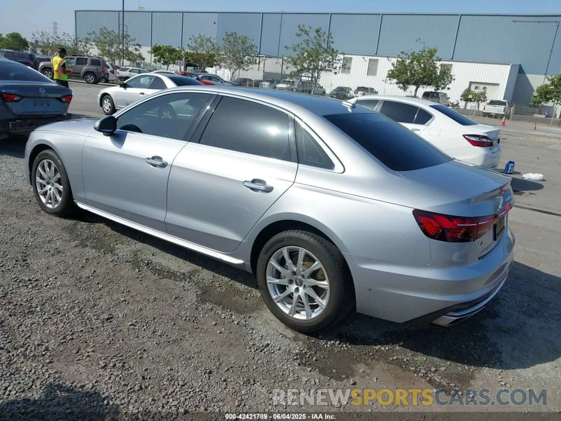 3 Photograph of a damaged car WAUGMAF40LN012785 AUDI A4 2020