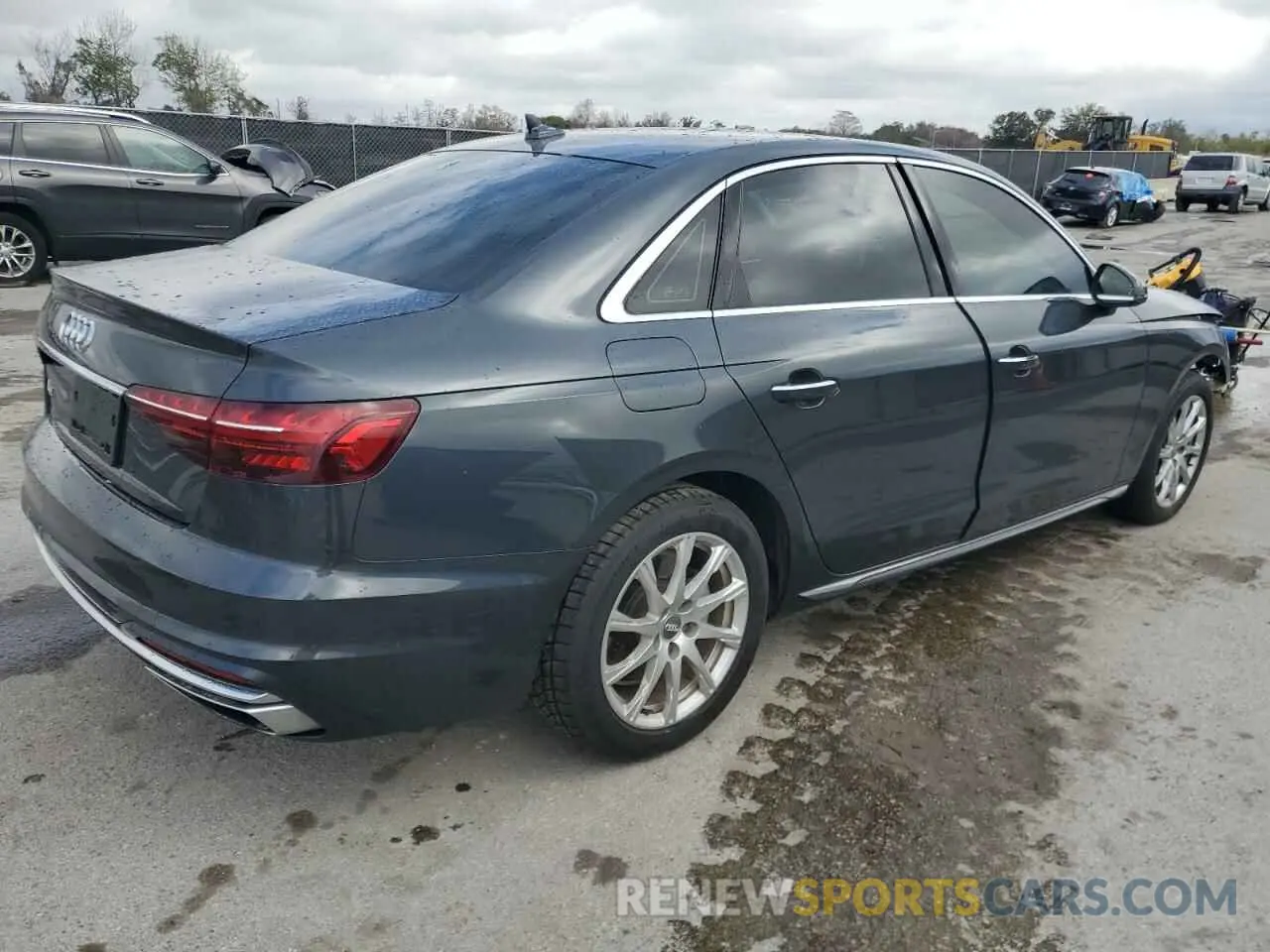 3 Photograph of a damaged car WAUGMAF41LA041865 AUDI A4 2020