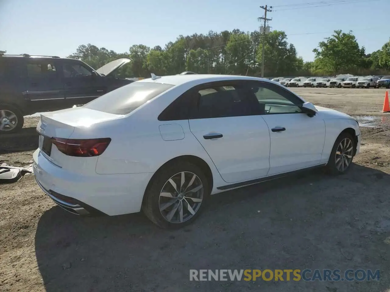 3 Photograph of a damaged car WAUGMAF41LA058729 AUDI A4 2020