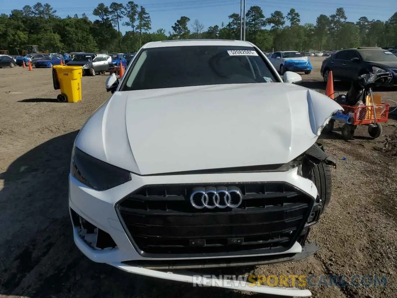 5 Photograph of a damaged car WAUGMAF41LA058729 AUDI A4 2020