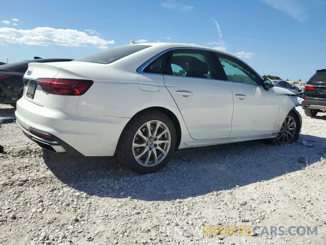 3 Photograph of a damaged car WAUGMAF41LN009636 AUDI A4 2020