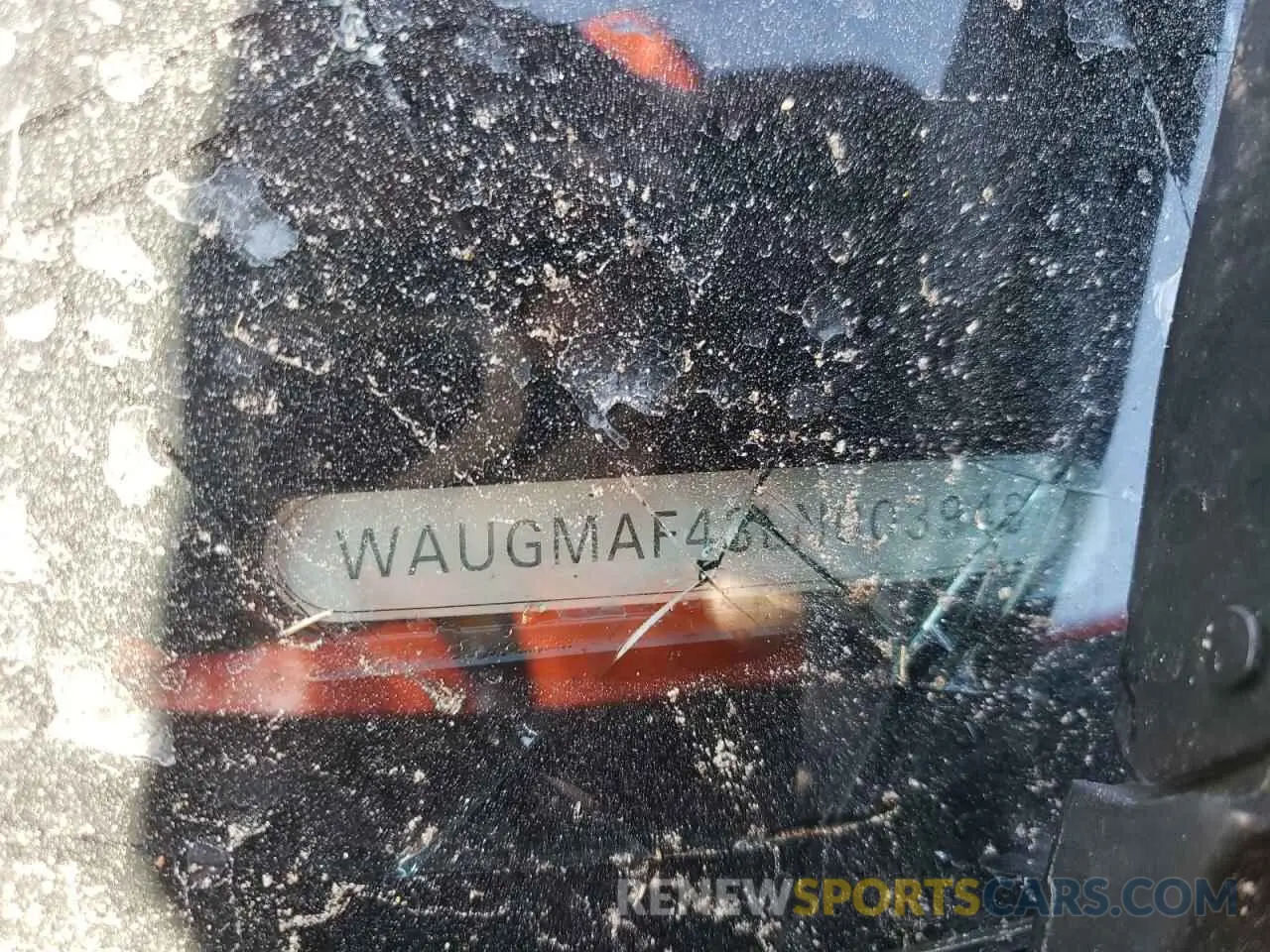 12 Photograph of a damaged car WAUGMAF43LN003949 AUDI A4 2020