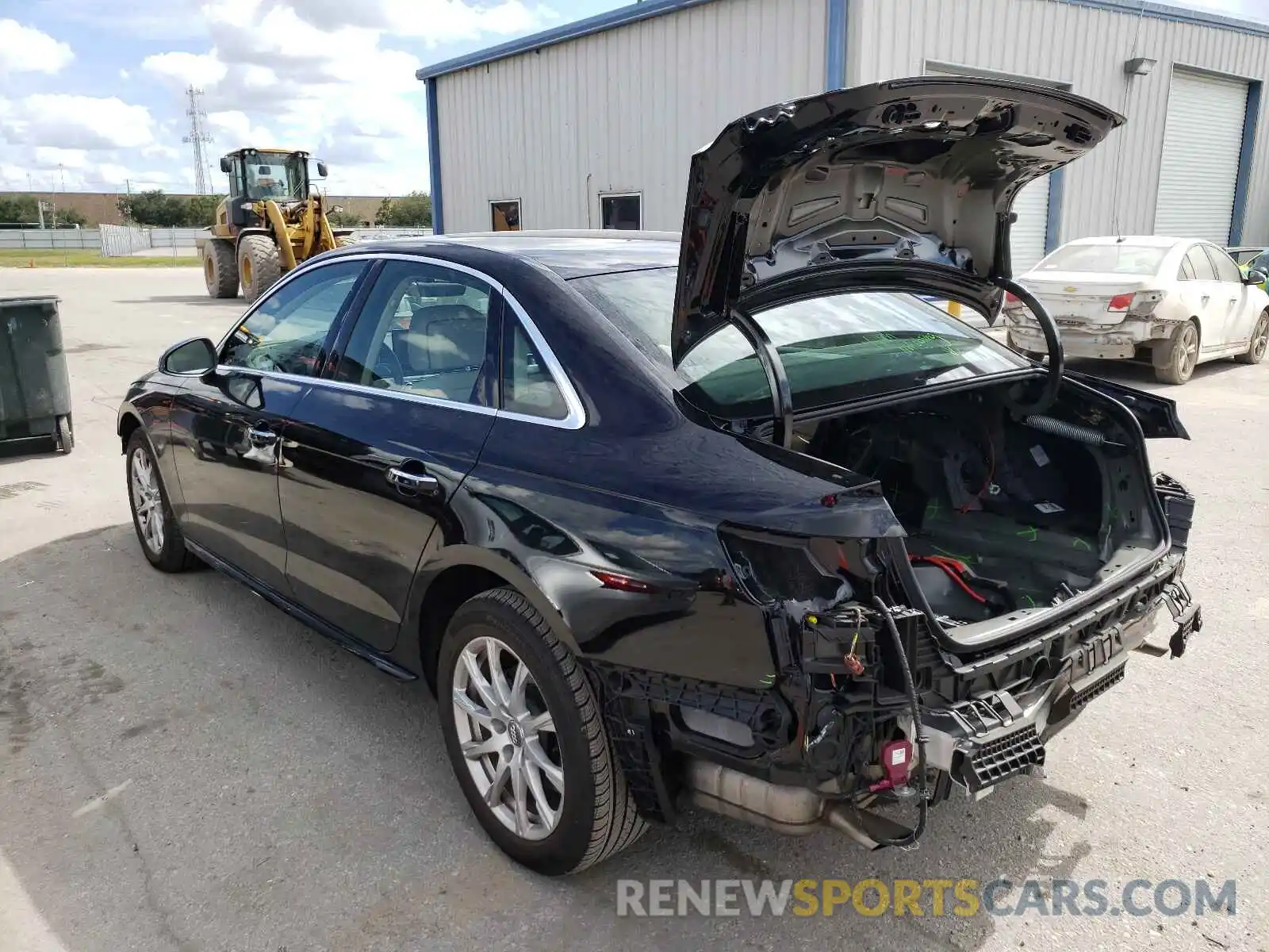 3 Photograph of a damaged car WAUGMAF44LA054237 AUDI A4 2020