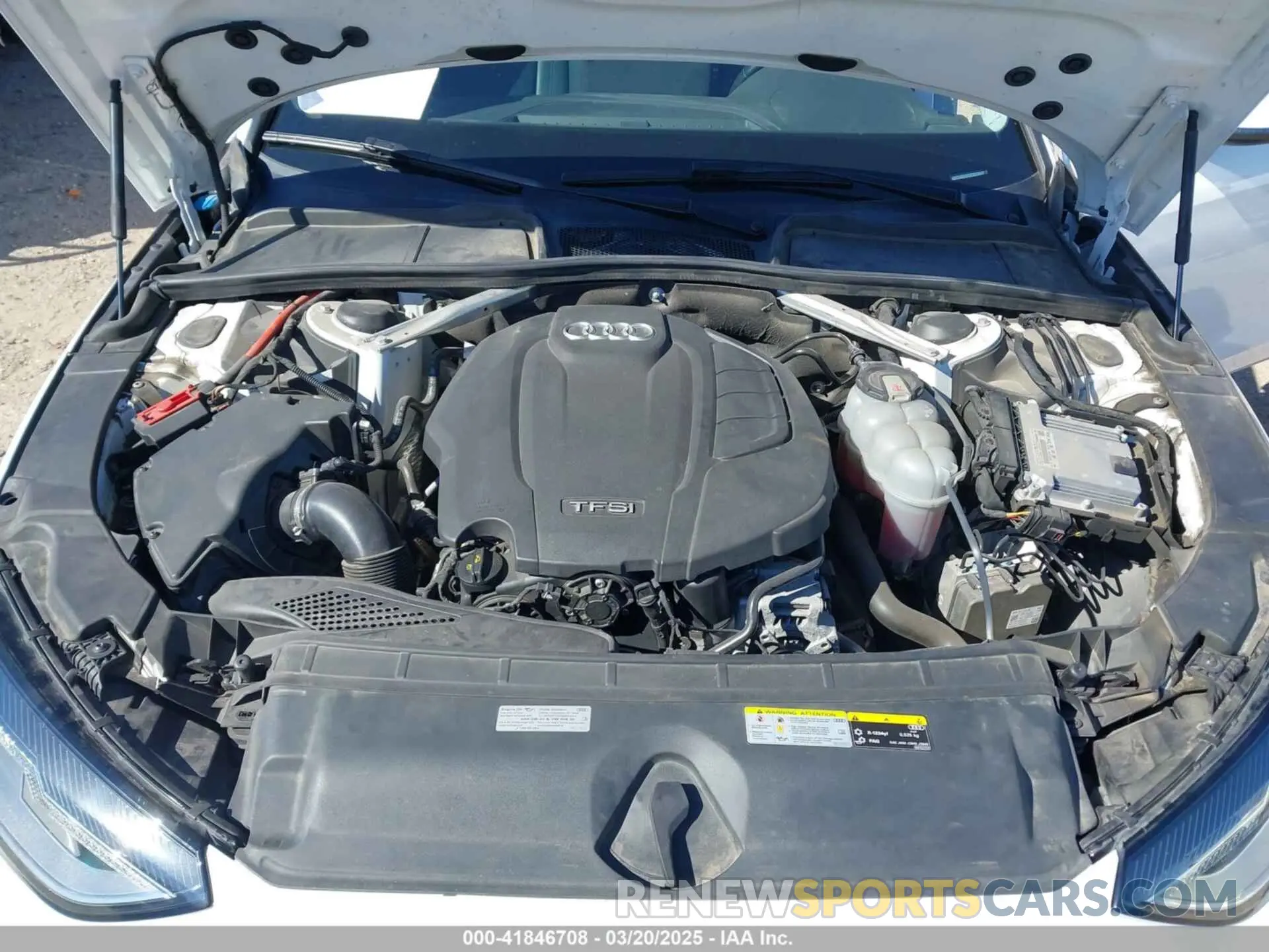 10 Photograph of a damaged car WAUGMAF44LN013504 AUDI A4 2020