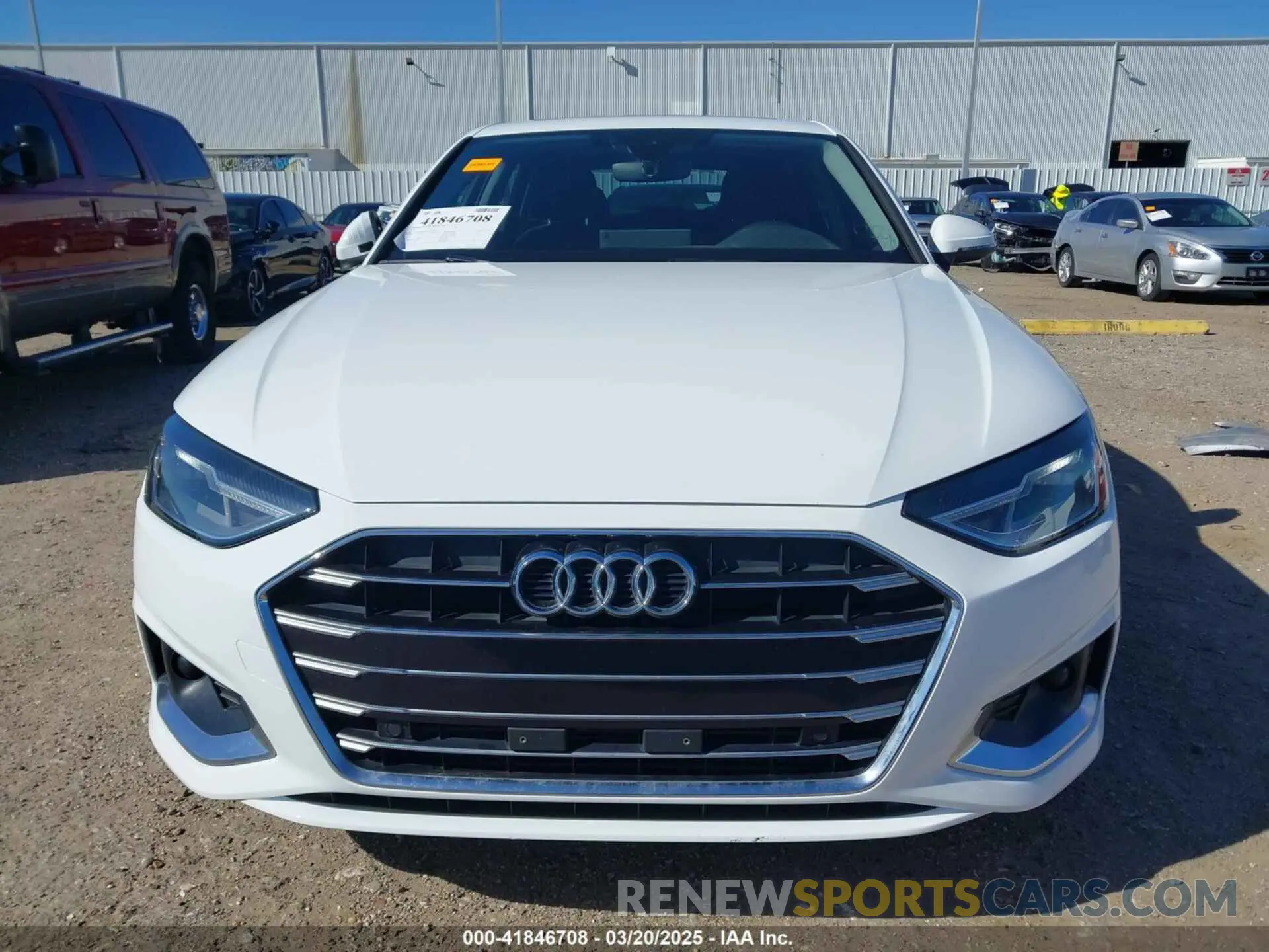 12 Photograph of a damaged car WAUGMAF44LN013504 AUDI A4 2020