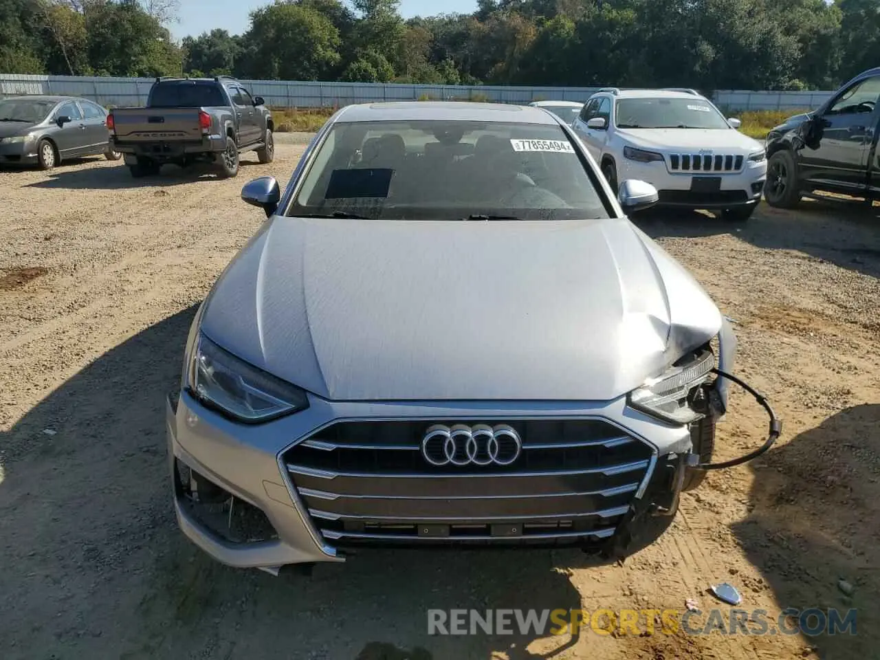 5 Photograph of a damaged car WAUGMAF45LA064386 AUDI A4 2020