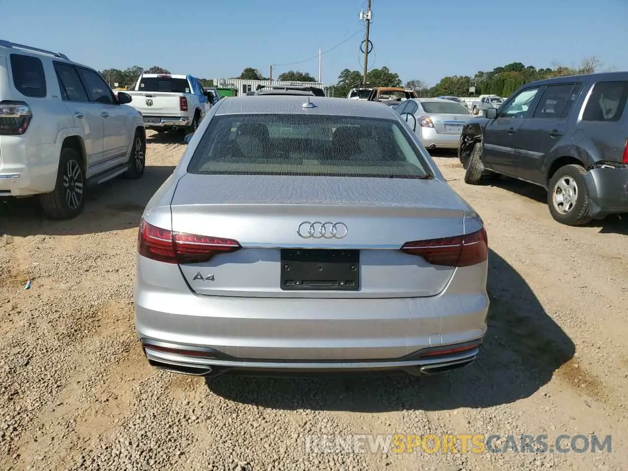 6 Photograph of a damaged car WAUGMAF45LA064386 AUDI A4 2020