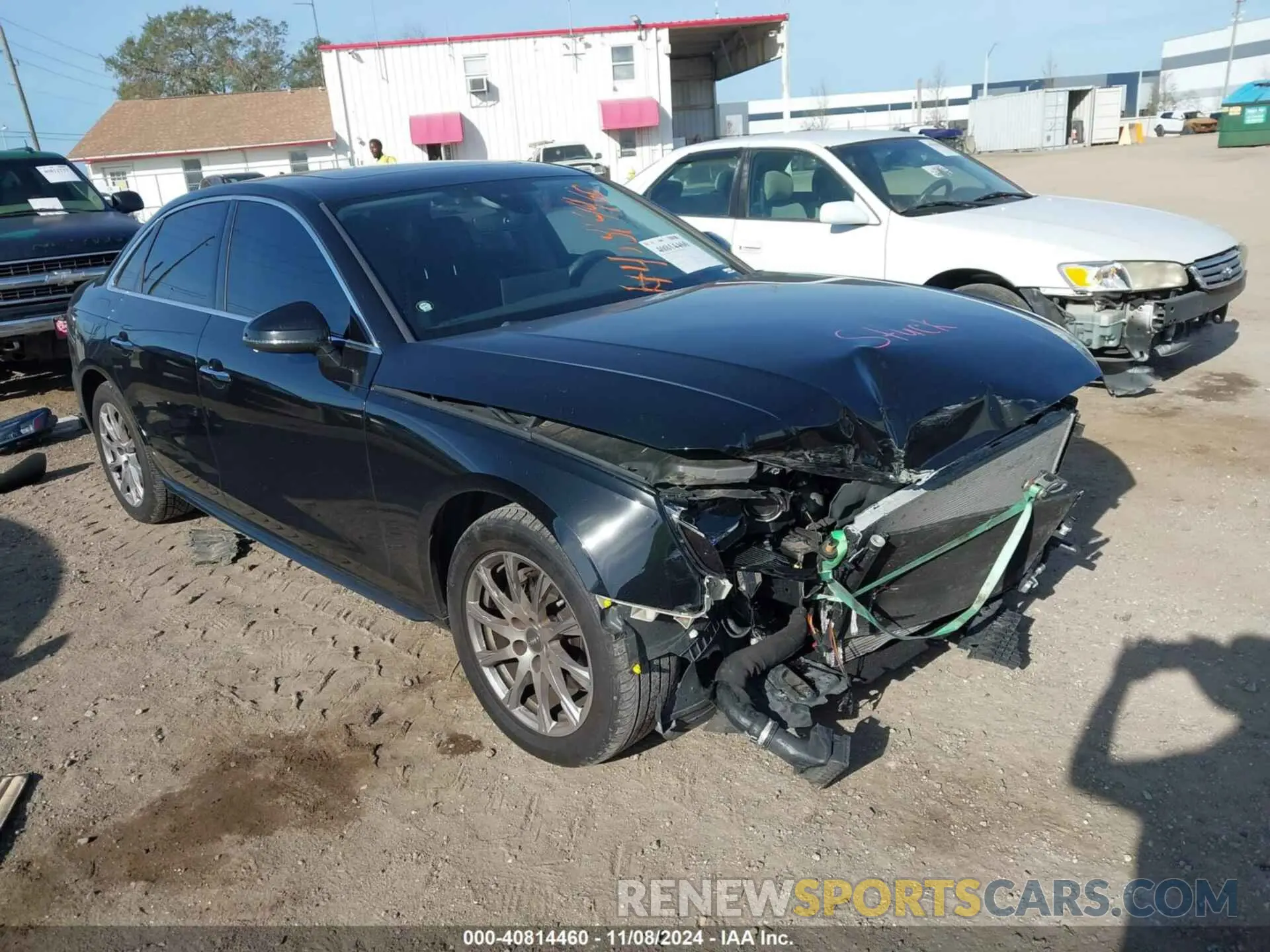 1 Photograph of a damaged car WAUGMAF46LN010250 AUDI A4 2020