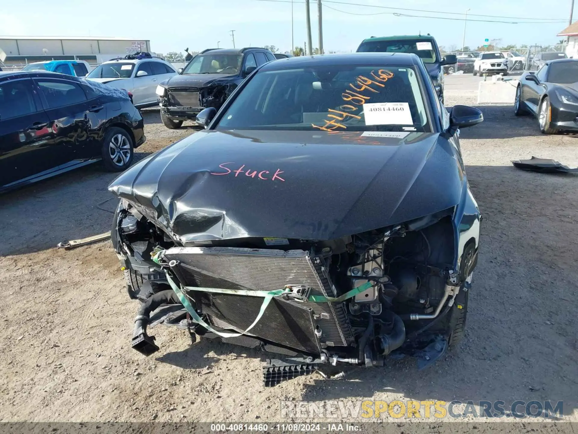 13 Photograph of a damaged car WAUGMAF46LN010250 AUDI A4 2020