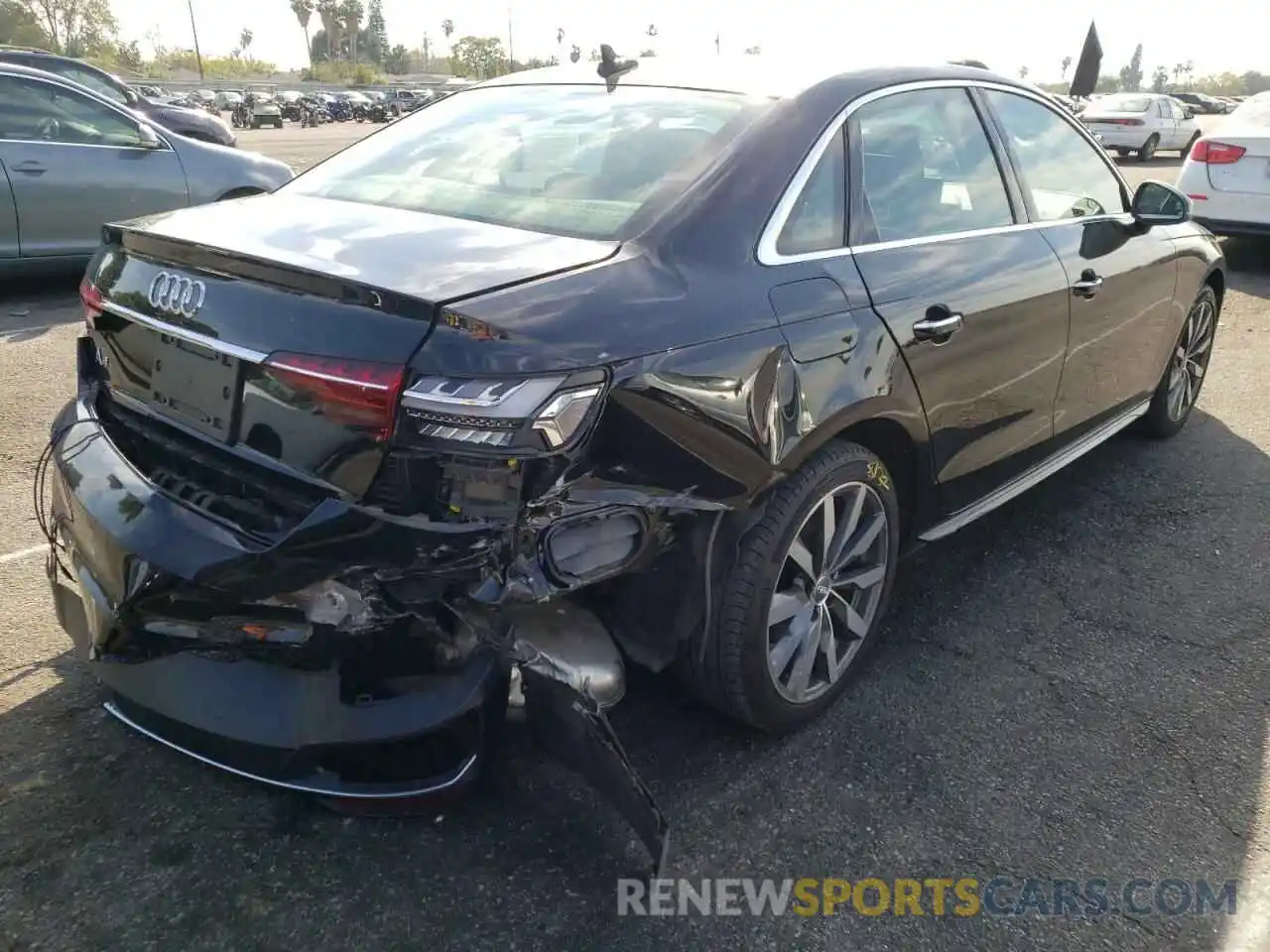 4 Photograph of a damaged car WAUGMAF47LN011990 AUDI A4 2020