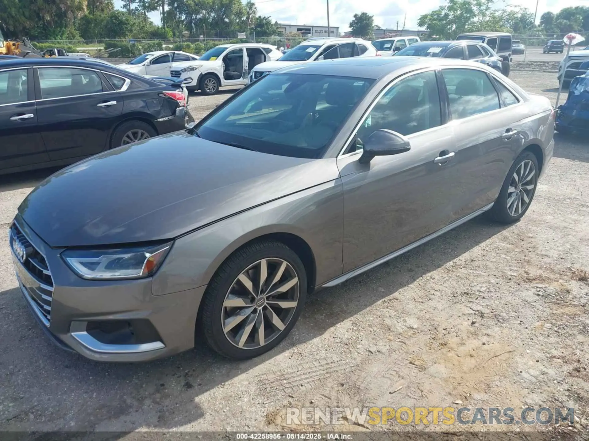 2 Photograph of a damaged car WAUGMAF48LA069968 AUDI A4 2020
